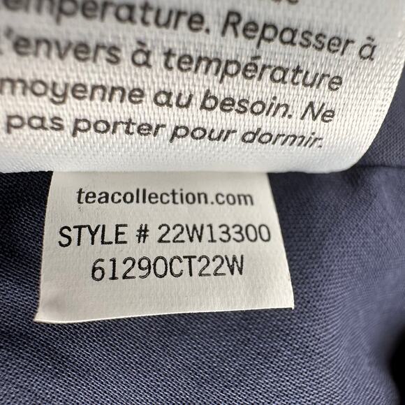 Tea Collection Matsuri Plaid Red Puff Sleeve Collar Dress Kids Girls Sz 7 A-Line - Picture 7 of 10